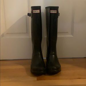 Hunter rain boots! Size 8